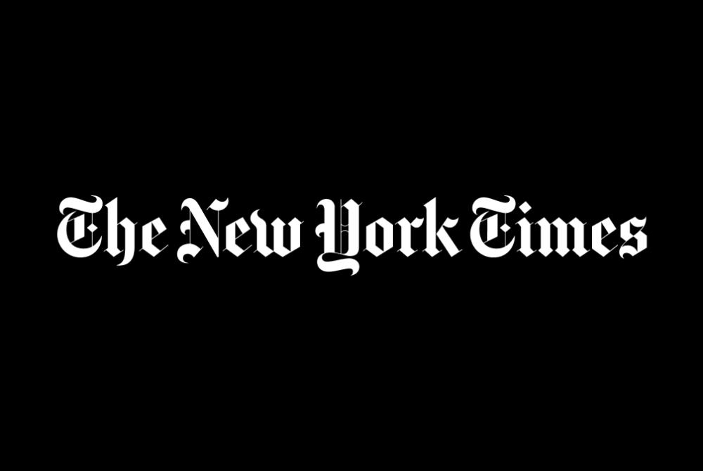 OGGI IL NEW YORK TIMES RISERVA UN ARTICOLO AL NOSTRO GRUPPO