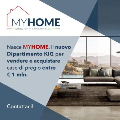 NASCE MY HOME! DA OGGI CON KIG PUOI VENDERE ANCHE I TUOI IMMOBILI SOTTO IL VALORE DI 1 MILIONE €.